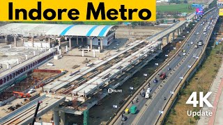 Indore Metro  Update  rslive  Madhya Pradesh  india  4k [upl. by Mccarty]