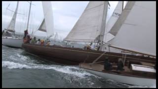 Dismasting Nibbio at the Barcolana Classic 2012 [upl. by Casteel335]