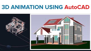 CREATE ANIMATION USING AutoCAD  AutoCAD ANIPATH COMMAND [upl. by Kei437]