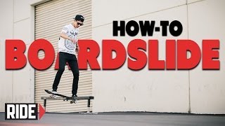 HowTo Boardslide  BASICS with Spencer Nuzzi [upl. by Sheaff]