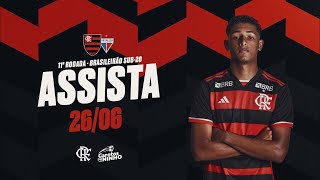 Campeonato Brasileiro Sub20  Flamengo x Fortaleza  AO VIVO  2606 [upl. by Uta]