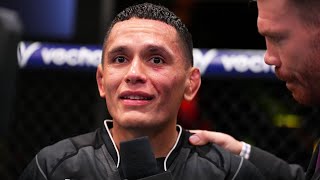 Carlos Hernandez Octagon Interview  UFC Vegas 75 [upl. by Sirromal]