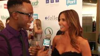 Charisma Carpenter Buffy The Lying Game Exclusive Interview ⎢Thirst Gala⎢TakePart TV [upl. by Nirej]