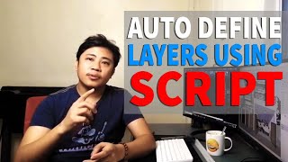 Automatic Multiple Layers Definition using SCRIPT in AutoCAD [upl. by Truscott]