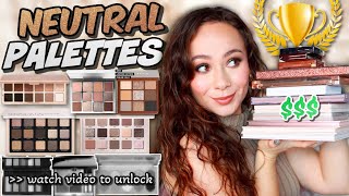 TOP 10 NEUTRAL EYESHADOW PALETTES 2023 [upl. by Florance807]