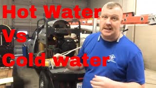 Hot Water Pressure Washer Vs Cold Water Pressure Washer [upl. by Rona]