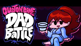 Rhythm Heaven 2P Custom Game — Dad Battle FNF [upl. by Sadira]