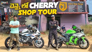 Chennai Cherry motorcycle Shop Tour  Bayya Sunny Yadav [upl. by Akfir515]