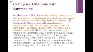 MLA InText Citation Rules [upl. by Longerich]