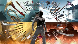 Shadow Fight 2 Special Edition  All Weapons Level 1  52 Max [upl. by Ahsat111]