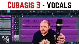 Cubasis 3  Recording VOCALS iPad [upl. by Malamud]