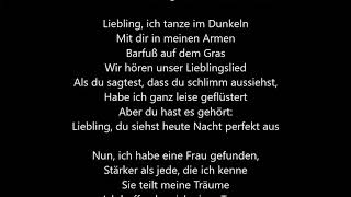 Ed Sheeran  Perfect Deutsche Übersetzung German Lyrics [upl. by Hally804]