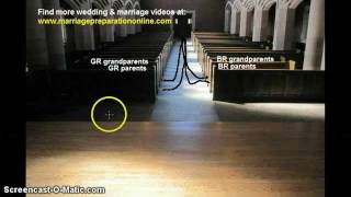 Simple Guide to the Traditional Wedding Processional Order [upl. by Assereht]