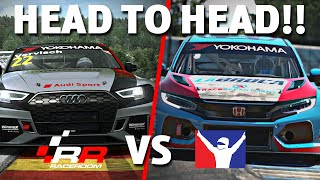 RaceRoom versus iRacing  Which is best for touring cars [upl. by Marjorie]