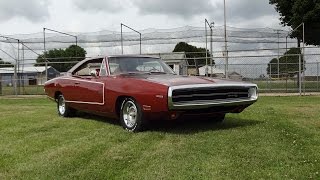 1970 Dodge Charger RT Hemi 426 4 Speed in Burnt Orange amp Start Up My Car Story with Lou Costabile [upl. by Sonni287]