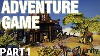 Unity Adventure Game Tutorial 1  Introduction amp Player Setup [upl. by Harol]