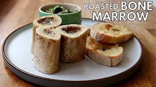 St Johns Bone Marrow Dish  Roasted Bone Marrow with Parsley Salad Recipe [upl. by Brendin]