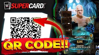 HERES HOW TO GET FREE 15000 CREDITS amp 5 NEW QR CODES  WWE SuperCard [upl. by Ytinirt231]