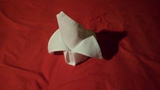 How To Fold Napkins  Crown Fold Napkin Folding [upl. by Lietman862]