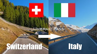 From Switzerland to Italy 4K  Umbrail Pass [upl. by September]