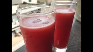 PLUM JUICE  Easy And Quick Drink  Healthy And Refreshing Drink [upl. by Bessy48]