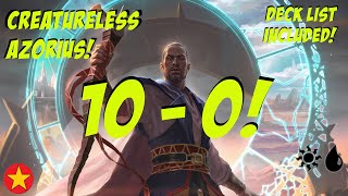 MTG Arena Creatureless Azorius Standard Ranked BO1 [upl. by Angie]