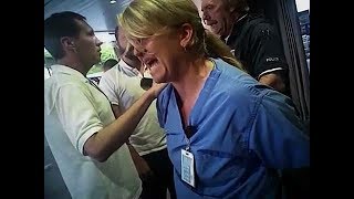 Body camera shows nurse getting arrested for not allowing blood draw by police [upl. by Neisa729]