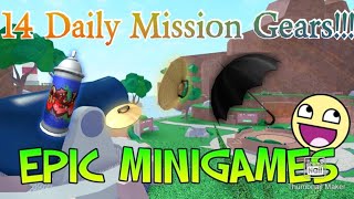 All Epic Minigames Daily Mission GearsREAD DESC [upl. by Schoenfelder736]