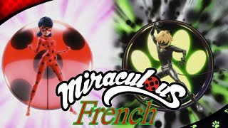 Miraculous Full Theme Song French Lyrics [upl. by Jew]