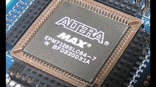 Altera max plus 2 FPGA filp flop VHDL CODE [upl. by Finbar]