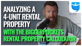 Analyzing a 4 Unit Rental Property Using the BiggerPockets Rental Property Calculator [upl. by Anirbus754]