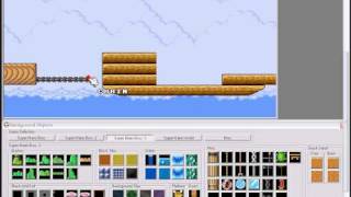 SMBX Tutorial How to make moving platforms layers events and an airship in Super Mario Bros X [upl. by Charmane]