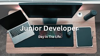 Typical Day In The Life Of A Junior Developer  Remote [upl. by Enyawal311]