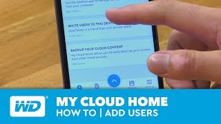 My Cloud Home Howto  Add Users [upl. by Notyalk]