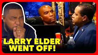 Larry Elder OBLITERATES Charlemagne On The Breakfast Club [upl. by Eixor]