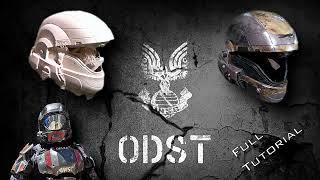 Halo Reach ODST Helmet Tutorial  Part 1 [upl. by Adlanor]