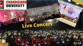 Chandigarh university bollywood night  live concert vibes  ankittiwari [upl. by Comstock578]