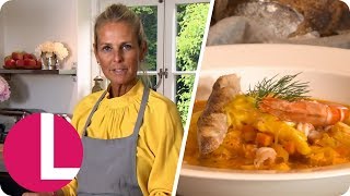 Ulrika Jonssons Swedish Summer Soup  Lorraine [upl. by Nwahsor599]