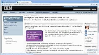 Getting started with the WebSphere Application Server Feature Pack for XML [upl. by Jeanine]