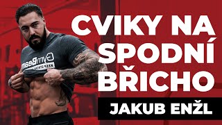 3 cviky na spodní břicho  Jakub Enžl  GymBeam [upl. by Ardnoid]