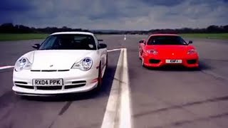 Porsche GT3 vs Ferrari 360  Top Gear [upl. by Attej]