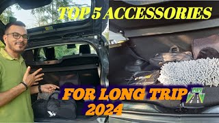 Top 5 car Accessories  For Long Trip🛣️  Nehasvlogs3 accessories longtrip tatapunch longdrive [upl. by Alroi]