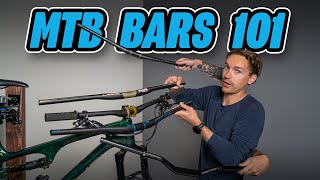 Mountain Bike Handlebars Buyers Guide Carbon vs Alloy Width Rise amp Sweep [upl. by Fatsug]