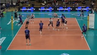 France Volleyball Earvin NGapeth 22pts in Halkbank  Zaksa Champions League [upl. by Cheri]