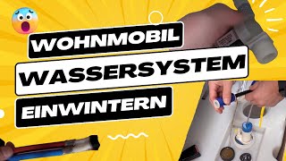 Wohnmobil Wasseranlage einwintern  das musst du beachten [upl. by Gavin121]