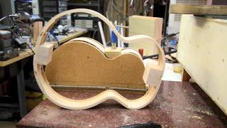 Bending Guitar Sides from my Steambox Luthier Acoustic Building Process [upl. by Eema]