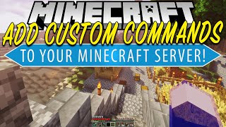 How To Add Custom Commands to Your Minecraft Server MyCommand Tutorial [upl. by Gustav778]