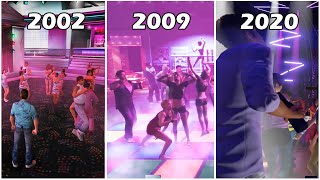 Evolution of quotNight Clubsquot in GTA games 2002  2020 [upl. by Astera]