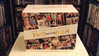 Two and a Half Men The Complete Series DVD UNBOXING and Review  Charlie Sheen [upl. by Germin]