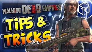 The Walking Dead Empires Ultimate Tips and Tricks  GalaGames [upl. by Kire]